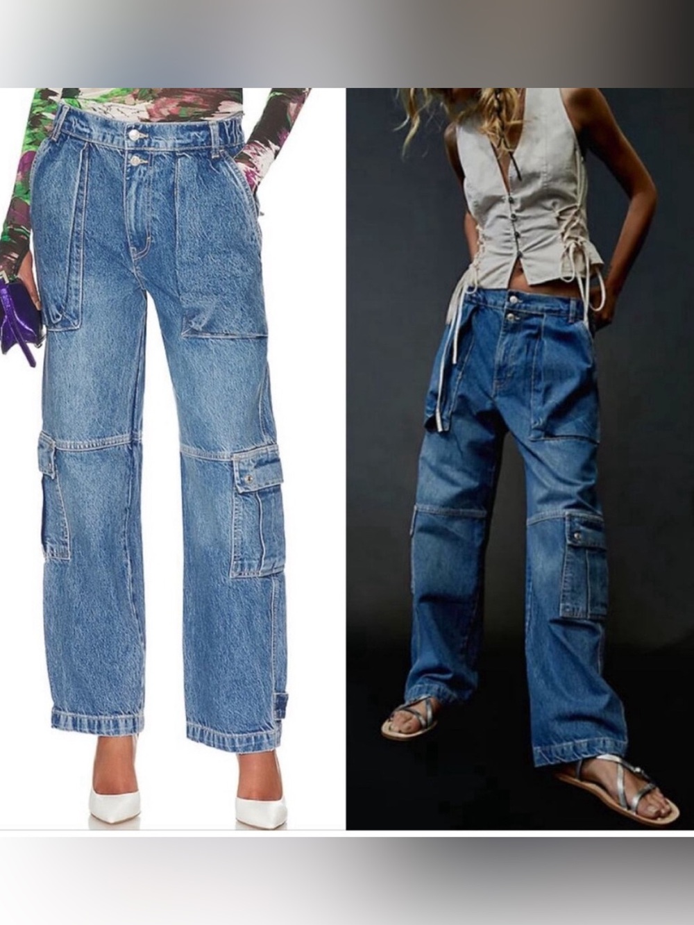 Free People Cargo jeans WE THE FREE Slouchy